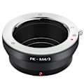 Miniatyrbillede 1 af 5: -/3 Adapterring til objektiv til 4/3 M43 kamerahus til -d E-m5 E-pm2 E-pl5 Gx1 Gx7 Gf5 G5 G3