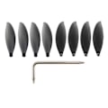 Miniatyrbillede 1 af 5: Rc Reservedele Udskiftningsblade Propeller Til Parrot Anafi Drone Udskiftningsblade Propeller