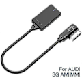 Miniatyrbilde 4 av 4: Mmi Mdi Trådløs Aux Bluetooth Adapter Kabel Audio Musikk Auto Bluetooth for A3 A4 B8 B6 Q5 A5 A7 R