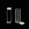 Miniatyrbillede 4 af 5: Quartz Cuvette, spektrofotometer Cuvetter 10 mm Banelængde, 45 mm Højde, 3,5 ml Kapacitet - 2 stk.