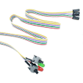 Miniatyrbild 3 av 5: 50cm På/Av/Reset 2 Brytare LED Lampa ATX PC Dator Moderkort Strömkabel