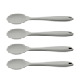 Miniatyrbillede 1 af 2: 4 stk. Køkken Silikone Skeer Mad Skeer Suppe Skeer Non-stick Blandeskeer