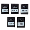 Miniatyrbilde 1 av 5: 5 stk./lot Fmcb Free Mcboot-kort for Ps2 for Playstation2 minnekort V1.953 Opl Boot, 16mb
