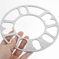 Miniatyrbillede 4 af 4: 4 stk. 3 mm hjulafstandsstykker Shims pladelegering aluminium 4 & 5 bolte til Autocar Universal