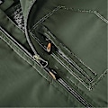 Miniatyrbillede 5 af 5: Herre Udendørs Vindtæt Jakke Windbreaker Frakke Vandring Fiskeri Taktisk Plus Størrelse Army green 2XL