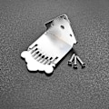 Miniatyrbild 3 av 5: Silver Mandolin Tre-delad Stallskruv För Mandolin 8 Loop-end Strängar 3-6 Strängar B