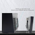 Pikkukuva 3 / 5: Jäähdytystuuletin 2 Tuuletinta USB-virtalähteellä Sivukiinnitteinen Pystysuora Pelikonsolin Jäähdytin Xbox Series X:lle