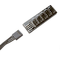 Miniatyrbild 3 av 5: PWM Temperaturkontroll Fläkthubb Förlängningskabel Moderkort CPU 4-Pin Adapterkabel Datorchassi 4-Pin Strömkabelkontakt
