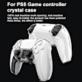 Miniatyrbilde 4 av 5: Spillkontrollerdeksel Sklisikkert Vanntett Vaskbart Ergonomisk Design Knapp Trigger Beskyttelseshylse Kompatibel PS5