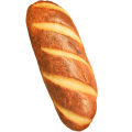 Miniatyrbillede 2 af 5: 3D Simulation Brødpude Blød Lændestøtte Baguette Rygpude Mad Plys Fyldt Legetøj 30cm