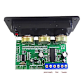 Miniatyrbild 5 av 5: Bluetooth 5.0 Förstärkare Ljudkort 30w Mono Steg Effektförstärkarkort, U Disk Decoder, med