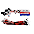 Pikkukuva 5 / 5: 12 LED-valon ohjaus- ja jarrujärjestelmän valaistussarja TAMIYA 1/8 1/10 RC-kuorma-autoon