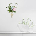 Miniatyrbild 3 av 4: 2 st Väggvas Väggmonterade Planteringskärl Blomsterrör för Torkade Blommor Heminredning
