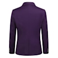 Miniatyrbild 3 av 5: Kostym för män, Business Casual, 3-delad kostymkavaj, byxor, väst, 9 färger Purple XL