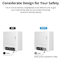 Miniatyrbillede 4 af 5: 10 stk. Mini- Smart Wifi Switch Fjernbetjening Tovejs Kontrol Timer Diy Switch Via Ewelink App Stemmestyring