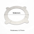 Miniatyrbild 1 av 4: Shim 0,7 mm för H233b Patrol Billig Diff Lock Differentialspärr Shim Packning