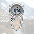 Miniatyrbillede 2 af 4: 1 stk. Mini Karabinhage Ur Clip-On Quartz Ur Til Parameder Udendørs Aktiviteter