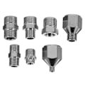 Miniatyrbillede 1 af 2: 1 Sæt/7 STK Airbrush Adapter Hurtig Tilslut Frakoblingsstik til Airbrush Slange