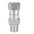 Pikkukuva 1 / 5: Painehuuhtelijan nivel, 3/8 tuuman NPT-urosliitin, 4500 Psi, painehuuhtelijalle (ruostumaton teräs)