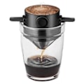 Miniatyrbillede 4 af 5: Kaffefilter Foldbar Brygning Rustfrit Stål Filter Egnet Til Enhver Kop