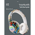 Pikkukuva 2 / 3: Bluetooth-kuulokkeet, kokoontaitettavat langattomat peliheadsetit mikrofonilla white
