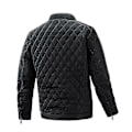 Miniatyrbillede 3 af 5: Ny Vinterjakke Herre Varmt Overtøj Mode Gitter Jakker Frakke Herre Sta Black 4XL