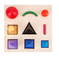 Miniatyrbild 1 av 4: 1 Set Trä Stereoskopisk Pussel Lärande Grammatik Pussel Syntax Symbol Leksak