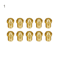 Miniatyrbilde 1 av 5: 10 stk. 3D-printerdeler M6 Messingdyse for 1,75/3,0 mm V5 V6 Hotend Ekstruder