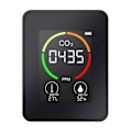 Miniatyrbillede 4 af 5: Far Infrarød Co2 Måler Digital Temperatur Fugtighedstester Kuldioxid Tvoc Hcho Detektor Luftkvalitet