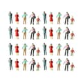 100 st blandade miniatyrsandmodell DIY stående figurer 2