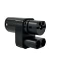 Miniatyrbillede 4 af 5: CCS2 til Type 2 NACS Adapter Konverter CCS2 EV Opladningsadapter kompatibel med Model S/X Type2 Elbil Svart