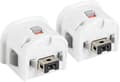 2 Motion Plus-adaptergivare för Wii Remote Controller, Motion Plus-adapteracceleratorersättning för Wii Motion Plus-adapter Vit