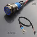 Pc host Start Power Sw-knapafbryder Computer Reset Sw-knapafbryder med kabel A2 100 cm