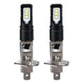 2x h1 6000k Super Bright Vit 6000lm Drl Led Strålkastarsats Dimljus Zekai