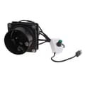 Högpresterande ventilationsfläkt med kraftfullt sug och plaströr Single fan