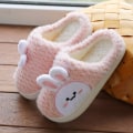 Miniatyrbillede 4 af 6: Nye Hjemmesko Til Hjem Til Børn Drenge Piger Efterår Vinter Hjem Furry Søde Flip Flops red 24-25(16cm)