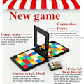 Pikkukuva 6 / 9: Battle Square Race Game Mobile Puzzle Cube -työpöytäpelit black 34.5*17*17cm