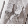 Miniatyrbillede 8 af 9: Babyseng sideopbevaringspose bleholder gray 30*26*11cm