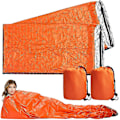Miniatyrbilde 2 av 5: 4x Utomhus Emergency Thermal Vanntett Sovepose Camping Survival Bivvy Sack