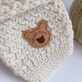 Pikkukuva 4 / 6: Jouluhattu ja set Pehmo ja lämmin baby neulottu hattu Black One Size