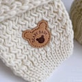 Pikkukuva 4 / 6: Jouluhattu ja set Pehmo ja lämmin baby neulottu hattu Yellow One Size