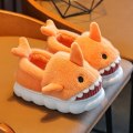 Pikkukuva 1 / 8: Lasten Tossut Villakengät Pojille Tytöille Sandaalit Talvi Hain Tohvelit orange 28-29(insole 18.5cm)