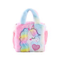 Miniatyrbild 3 av 6: flickor barn handväska unicorn messenger bag