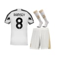 Miniatyrbillede 1 af 6: Børne-/voksen-VM Juventus hjemme- og udebanetrøjesæt RAMSEY-8-white l