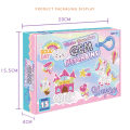 Pikkukuva 7 / 9: Sarjakuva Rainbow Unicorn 5D Gem reppu riipus koristeena unicorn 15pcs