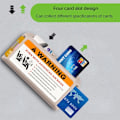 Miniatyrbillede 4 af 6: Midlertidig parkeringskortholder Dashboard Paste Mount Auto Interiør Opbevaring Opbevaring Oprydning grey