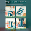Miniatyrbillede 7 af 10: DIY 36 Grids silikone isbakke isform yellow circuler