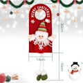 Miniatyrbillede 5 af 8: Julepynt Hjem Juledørhængende vedhæng snowman 48*13.5cm