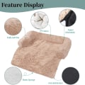 Miniatyrbild 5 av 9: Avtagbar Tvättbar Pet Soffa Överdrag Cover Mat light gray L