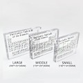 Miniatyrbillede 7 af 7: Periodisk system af grundstoffer Akryl Periodisk bord Skrivebordsdisplay med rigtige elementer Børn Undervisningsgaver Kemisk grundstof Hjem LARGE